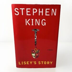 Stephen King Lisey's Story Hardcover Novel Red Die-Cut Dust Jacket 2006 Scribner